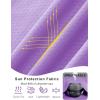 imageMAGCOMSEN Womens Quarter Zip Pullover Long Sleeve UPF 50 Rashguard Golf Sun Protection Shirts Quick Dry Workout TopsLight Purple
