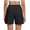 imageMAGCOMSEN Womens 5quot Hiking Cargo Shorts UPF 50 Lightweight Quick Dry Summer Golf Athletic Casual Shorts 4 PocketsBlack