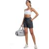 imageMAGCOMSEN Womens 5quot Hiking Cargo Shorts UPF 50 Lightweight Quick Dry Summer Golf Athletic Casual Shorts 4 PocketsDark Grey