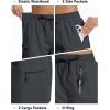 imageMAGCOMSEN Womens 5quot Hiking Cargo Shorts UPF 50 Lightweight Quick Dry Summer Golf Athletic Casual Shorts 4 PocketsDark Grey