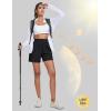 imageMAGCOMSEN Womens 5quot Hiking Cargo Shorts UPF 50 Quick Dry Lightweight Golf Athletic Casual Summer Shorts with PocketsBlack