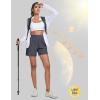 imageMAGCOMSEN Womens 5quot Hiking Cargo Shorts UPF 50 Quick Dry Lightweight Golf Athletic Casual Summer Shorts with PocketsDark Grey