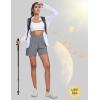 imageMAGCOMSEN Womens 5quot Hiking Cargo Shorts UPF 50 Quick Dry Lightweight Golf Athletic Casual Summer Shorts with PocketsLight Grey