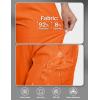 imageMAGCOMSEN Womens 5quot Hiking Cargo Shorts UPF 50 Quick Dry Lightweight Golf Athletic Casual Summer Shorts with PocketsOrange