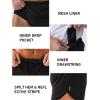 imageMAGCOMSEN Mens Running Shorts Mens 3 Inch Shorts Quick Dry Lightweight for Athleic Workout Gym Sports with Liner PocketBlack