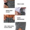 imageMAGCOMSEN Mens Running Shorts Mens 3 Inch Shorts Quick Dry Lightweight for Athleic Workout Gym Sports with Liner PocketLight Grey