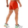 imageMAGCOMSEN Mens Running Shorts Mens 3 Inch Shorts Quick Dry Lightweight for Athleic Workout Gym Sports with Liner PocketOrange Red