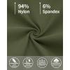imageMAGCOMSEN Womens Hiking Capris Pants Cargo Lightweight Stretch Water Resistant Joggers with 5 Pockets for OutdoorArmy Green