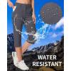 imageMAGCOMSEN Womens Hiking Capris Pants Cargo Lightweight Stretch Water Resistant Joggers with 5 Pockets for OutdoorDark Grey
