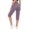 imageMAGCOMSEN Womens Hiking Capris Pants Cargo Lightweight Stretch Water Resistant Joggers with 5 Pockets for OutdoorLotus Pink