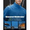 imageMAGCOMSEN Mens Lightweight Softshell Jacket Fleece Lined Tactical Waterproof Windbreaker Rain Jacket for Outdoor HikingBlue Green