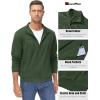 imageMAGCOMSEN Mens Track Jackets Lightweight FullZip Casual Coat Workout Running Athletic Active Jacket With PocketsArmy Green