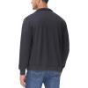 imageMAGCOMSEN Mens Track Jackets Lightweight FullZip Casual Coat Workout Running Athletic Active Jacket With PocketsBlack
