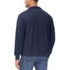 imageMAGCOMSEN Mens Track Jackets Lightweight FullZip Casual Coat Workout Running Athletic Active Jacket With PocketsNavy