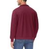 imageMAGCOMSEN Mens Track Jackets Lightweight FullZip Casual Coat Workout Running Athletic Active Jacket With PocketsWine Red