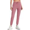 imageMAGCOMSEN Womens Hiking Cargo Pants Lightweight Quick Dry Water Resistant Jogger Zipper Pockets Outdoor Athletic CasualPink