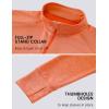 imageMAGCOMSEN Womens UPF 50 Athletic Jackets Full Zip Lightweight Workout Jacket SPF Sun Protection Shirts Hiking RunningOrange