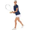 imageMAGCOMSEN Womens Golf Shirts Short Sleeve Polo Collared Tennis Shirt V Neck Quick Dry Sun Protection UPF 50Navy
