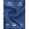 imageMAGCOMSEN Womens Polo Shirts UPF 50 Sun Protection 4 Buttons Casual Work Quick Dry Short Sleeve Collared Golf ShirtDark Blue