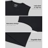 imageMAGCOMSEN 2 Pack Mens UPF 80 Tank Tops Quick Dry Workout Gym Sleeveless Muscle Shirts Cooling Summer Beach Swim ShirtBlackGray