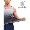 imageMAGCOMSEN Mens Muscle Tank Tops UPF80 Workout Tank Sleeveless Quick Dry Bodybuilding ShirtsBlack White