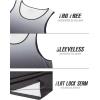 imageMAGCOMSEN Mens Muscle Tank Tops UPF80 Workout Tank Sleeveless Quick Dry Bodybuilding ShirtsBlack White