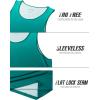 imageMAGCOMSEN Mens Muscle Tank Tops UPF80 Workout Tank Sleeveless Quick Dry Bodybuilding ShirtsGreen