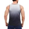 imageMAGCOMSEN Mens Muscle Tank Tops UPF80 Workout Tank Sleeveless Quick Dry Bodybuilding ShirtsGrey Black