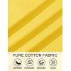 imageMAGCOMSEN Mens TShirts Short Sleeve Cotton Crew Neck Soft Breathable T Shirts Casual Plain Classic Summer TeesYellow