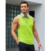 imageMAGCOMSEN Mens Tank Tops Workout Gym Sleeveless Shirts Moisture Wicking Breathable Muscle Shirt Casual Summer TanksFl Green