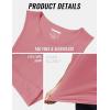 imageMAGCOMSEN Mens Tank Tops Workout Gym Sleeveless Shirts Moisture Wicking Breathable Muscle Shirt Casual Summer TanksGrey Pink