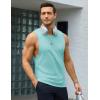 imageMAGCOMSEN Mens Tank Tops Workout Gym Sleeveless Shirts Moisture Wicking Breathable Muscle Shirt Casual Summer TanksLake Blue