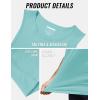 imageMAGCOMSEN Mens Tank Tops Workout Gym Sleeveless Shirts Moisture Wicking Breathable Muscle Shirt Casual Summer TanksLake Blue