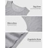 imageMAGCOMSEN Mens Tank Tops Workout Gym Sleeveless Shirts Moisture Wicking Breathable Muscle Shirt Casual Summer TanksLight Heather