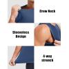 imageMAGCOMSEN Mens UPF 50 Sleeveless Shirts Quick Dry UV Protection Muscle Athletic Tank Top for Workout Swim Running GymBluegrey