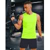 imageMAGCOMSEN Mens UPF 50 Sleeveless Shirts Quick Dry UV Protection Muscle Athletic Tank Top for Workout Swim Running GymFlgreen