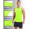 imageMAGCOMSEN Mens UPF 50 Sleeveless Shirts Quick Dry UV Protection Muscle Athletic Tank Top for Workout Swim Running GymFlgreen