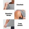 imageMAGCOMSEN Mens UPF 50 Sleeveless Shirts Quick Dry UV Protection Muscle Athletic Tank Top for Workout Swim Running GymLightgrey
