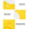 imageMAGCOMSEN Mens UPF 50 Tank Top Gym Workout Sleeveless Muscle Shirts Cooling Soft Cut Off Shirts Summer Sleeveless T Shirt Yellow S