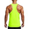 imageMAGCOMSEN Mens UPF 80 Tank Tops Y Back Quick Dry Gym Workout Running Athletic Fitness Muscle Sleeveless Summer ShirtsFlgreen