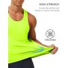 imageMAGCOMSEN Mens UPF 80 Tank Tops Y Back Quick Dry Gym Workout Running Athletic Fitness Muscle Sleeveless Summer ShirtsFlgreen
