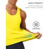 imageMAGCOMSEN Mens UPF 80 Tank Tops Y Back Quick Dry Gym Workout Running Athletic Fitness Muscle Sleeveless Summer ShirtsYellow