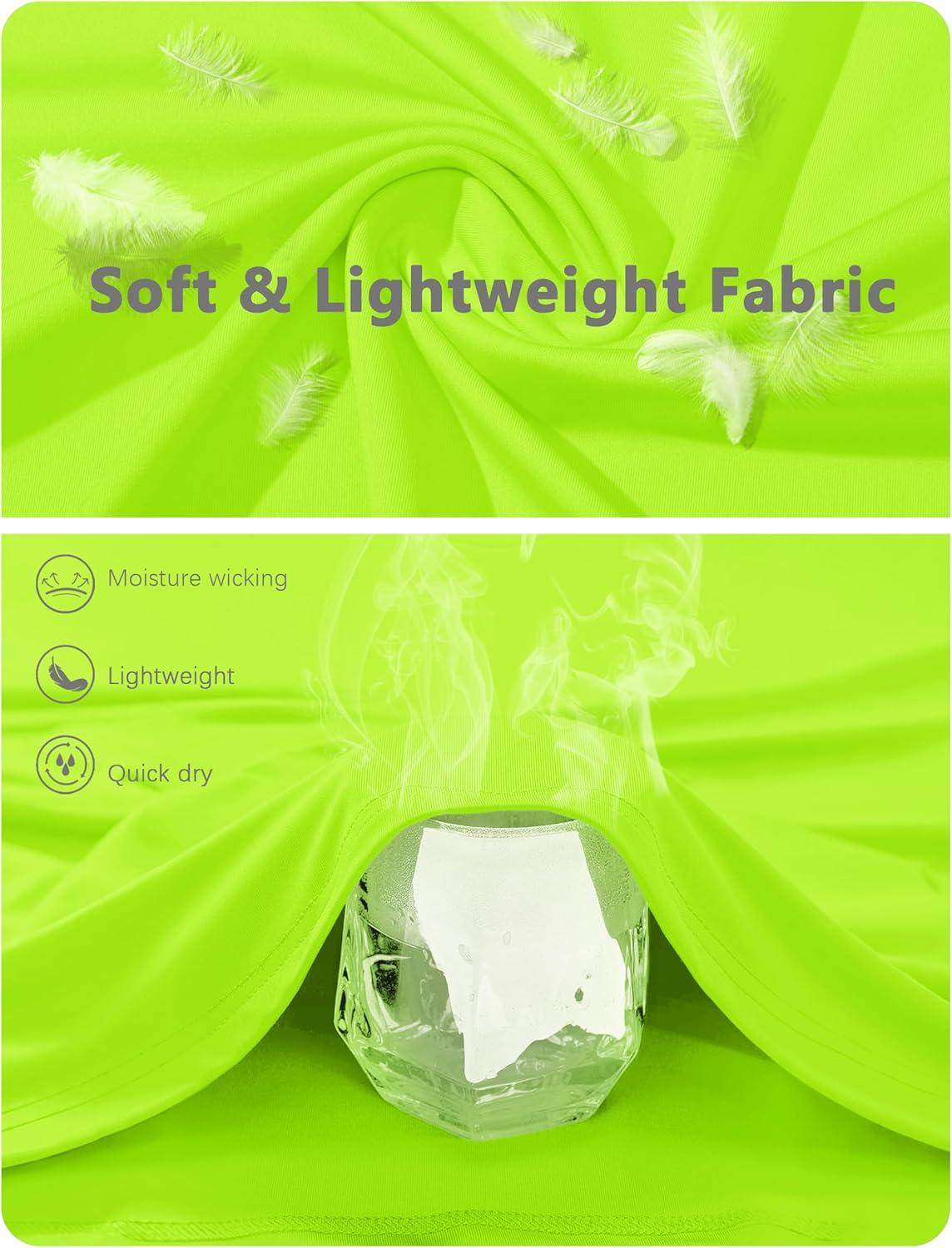 imageMAGCOMSEN Mens Short Sleeve UPF 50 TShirt Quick Dry Rash Guard Athletic Running Swim Top Tee Performance Water ShirtsFl Green