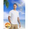 imageMAGCOMSEN Mens Long Sleeve Shirts UPF 50 UV Sun Protection Athletic Shirts for Hiking Running Workout Rash Guard06white