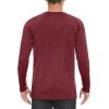 imageMAGCOMSEN Mens Long Sleeve Shirts UPF 50 UV Sun Protection Athletic Shirts for Hiking Running Workout Rash GuardWine Red