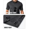 imageMAGCOMSEN Mens Polo Shirts Short Sleeve Quick Dry Performance Tactical Shirt UPF 50 Work Golf Polos Collared ShirtsDark Grey