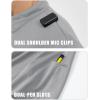 imageMAGCOMSEN Mens Polo Shirts Short Sleeve Quick Dry Performance Tactical Shirt UPF 50 Work Golf Polos Collared ShirtsLight Grey