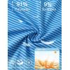 imageMAGCOMSEN Mens Polo Shirts Short Sleeve Striped Golf Polos Dry Fit Casual Performance Collared ShirtStripe Sky Blue
