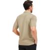 imageMAGCOMSEN Mens Polo Shirts Short Sleeve UPF 50 Dry Fit Performance Golf Shirts Casual Athletic Collared ShirtKhaki