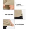 imageMAGCOMSEN Mens Polo Shirts Short Sleeve UPF 50 Dry Fit Performance Golf Shirts Casual Athletic Collared ShirtKhaki